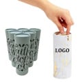 Round Cylinder Box Facial Tissues Tubes
