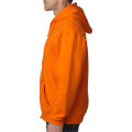 Adult 9.5oz., 80% cotton/20% polyester Full-Zip Hooded Sw...