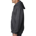 Adult 9.5oz., 80% cotton/20% polyester Full-Zip Hooded Sw...