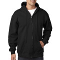Adult 9.5oz., 80% cotton/20% polyester Full-Zip Hooded Sw...
