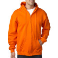 Adult 9.5oz., 80% cotton/20% polyester Full-Zip Hooded Sw...