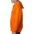 Adult 9.5oz., 80% cotton/20% polyester Full-Zip Hooded Sw...