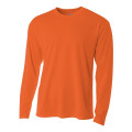 Men's Birds-Eye Mesh Long Sleeve T-Shirt