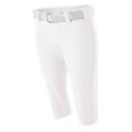 A4 Ladies' Softball Pants w/ Piping