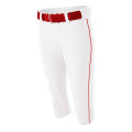 A4 Ladies' Softball Pants w/ Piping