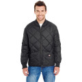 Men's Diamond Quilted Nylon Jacket