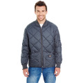 Men's Diamond Quilted Nylon Jacket