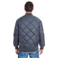 Men's Diamond Quilted Nylon Jacket