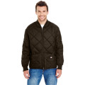 Men's Diamond Quilted Nylon Jacket