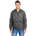 Men's Diamond Quilted Nylon Jacket