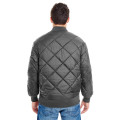Men's Diamond Quilted Nylon Jacket