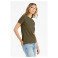 Ladies' Relaxed Heather CVC Short-Sleeve T-Shirt
