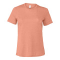 Ladies' Relaxed Heather CVC Short-Sleeve T-Shirt
