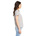 Ladies' Relaxed Heather CVC Short-Sleeve T-Shirt