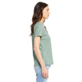 Ladies' Relaxed Heather CVC Short-Sleeve T-Shirt