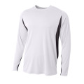 A4 Men's Long Sleeve Color Block T-Shirt