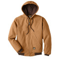 Men's Tall Highland Washed Cotton Duck Hooded Jacket