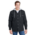 Dickies Men's Hooded Duck Quilted Shirt Jacket