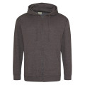 Men's 80/20 Midweight College Full-Zip Hooded Sweatshirt