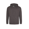Men's 80/20 Midweight College Full-Zip Hooded Sweatshirt