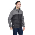 Men's Pinnacle Puffer Body Softshell Hooded Jacket
