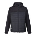 Men's Pinnacle Puffer Body Softshell Hooded Jacket