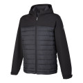 Men's Pinnacle Puffer Body Softshell Hooded Jacket
