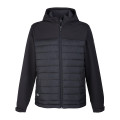 Men's Pinnacle Puffer Body Softshell Hooded Jacket