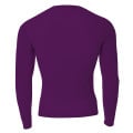Adult Polyester Spandex Long Sleeve Compression T-Shirt