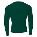 Adult Polyester Spandex Long Sleeve Compression T-Shirt