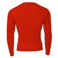 Adult Polyester Spandex Long Sleeve Compression T-Shirt