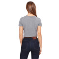 Ladies' Poly-Cotton Crop T-Shirt