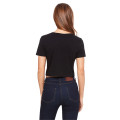 Ladies' Poly-Cotton Crop T-Shirt