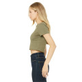 Ladies' Poly-Cotton Crop T-Shirt
