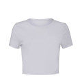Ladies' Poly-Cotton Crop T-Shirt