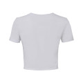 Ladies' Poly-Cotton Crop T-Shirt