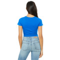 Ladies' Poly-Cotton Crop T-Shirt