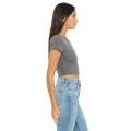 Ladies' Poly-Cotton Crop T-Shirt