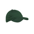 6-Panel Brushed Twill Unstructured Cap