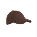 6-Panel Brushed Twill Unstructured Cap