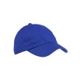 6-Panel Brushed Twill Unstructured Cap