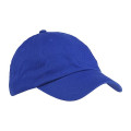 6-Panel Brushed Twill Unstructured Cap