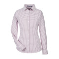 CrownLux Performance® Ladies' Micro Windowpane Woven Shirt