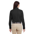 Ladies' Foundation 100% Cotton Long-Sleeve Twill Shirt wi...
