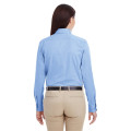 Ladies' Foundation 100% Cotton Long-Sleeve Twill Shirt wi...