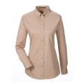Ladies' Foundation 100% Cotton Long-Sleeve Twill Shirt wi...