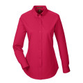 Ladies' Foundation 100% Cotton Long-Sleeve Twill Shirt wi...