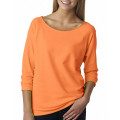 Ladies' French Terry 3/4-Sleeve Raglan
