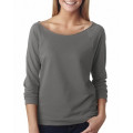 Ladies' French Terry 3/4-Sleeve Raglan