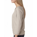 Ladies' French Terry 3/4-Sleeve Raglan